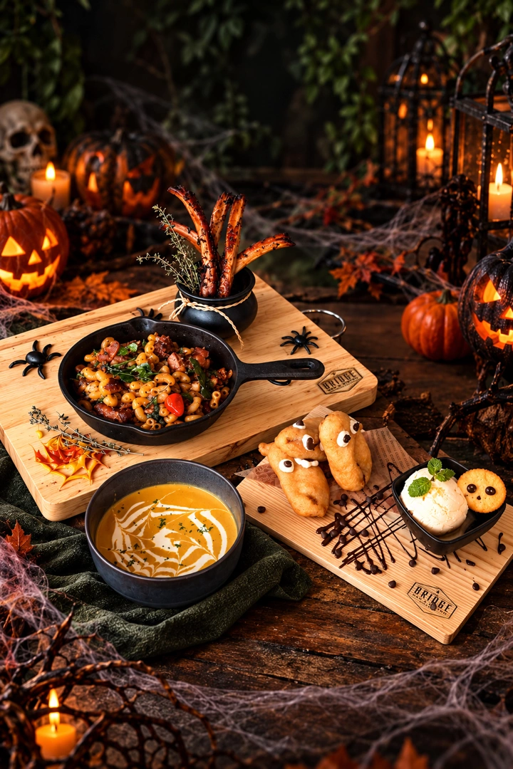 Halloween Black River Barbecue & Sweet Haunt Set